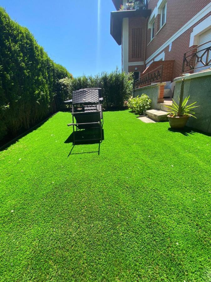 Apartamento Con Jardin Getxo Eksteriør billede